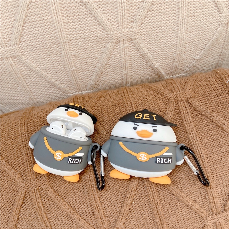 Case AirPods Vỏ Bọc Tai Nghe AirPods 1/2 Hit Hop Duck - Minh An Saigon