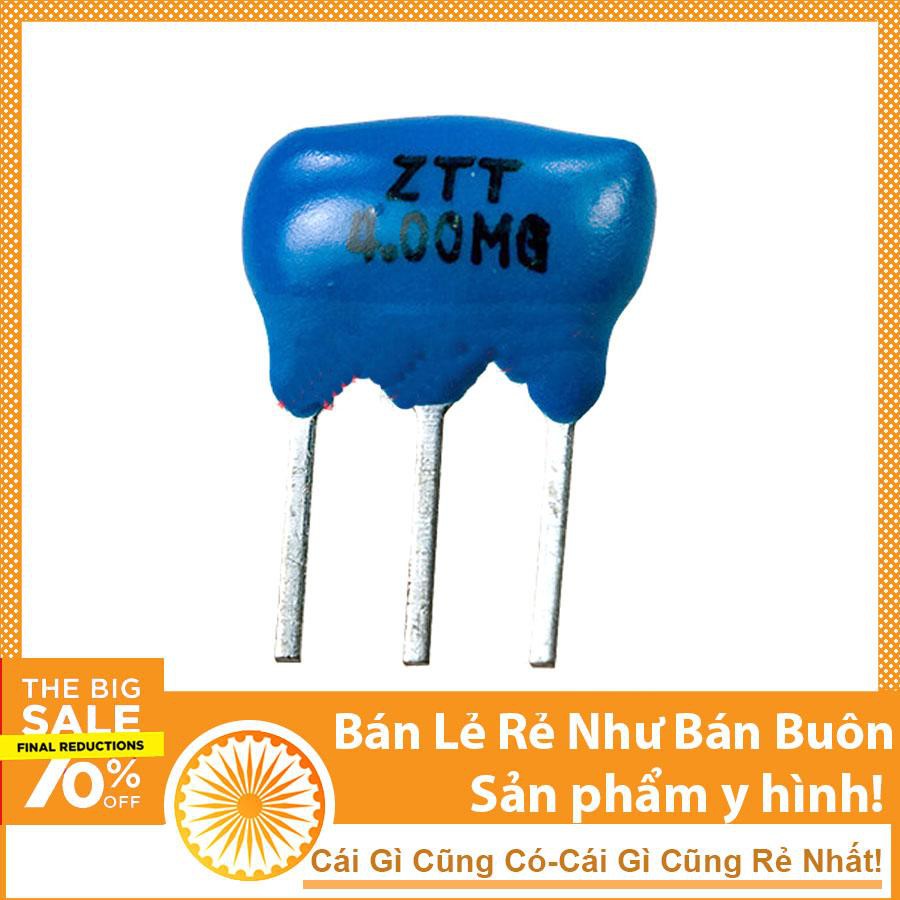 Thạch Anh 3 Chân 4Mhz Chân Cắm Giá Rẻ