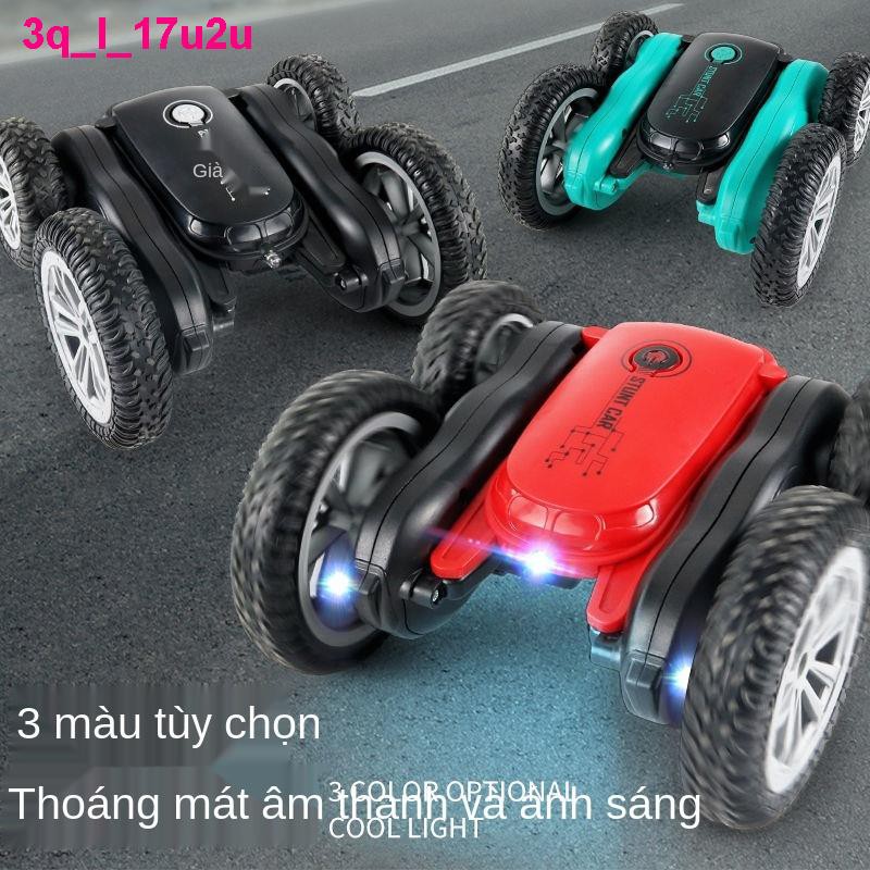 xe điều khiển từ xaRolling stunt car ô tô điều khiển từ xa xe ben off-road drift Khuôn sạc đồ chơi trẻ em cậu bé