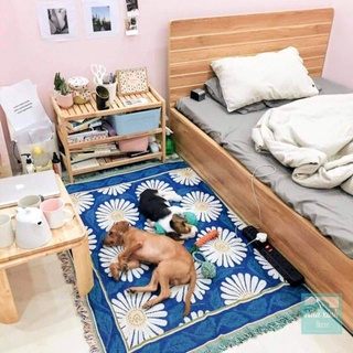 THẢM VINTAGE, THẢM THỔ CẨM CÚC HỌA MI (180 x 230cm)