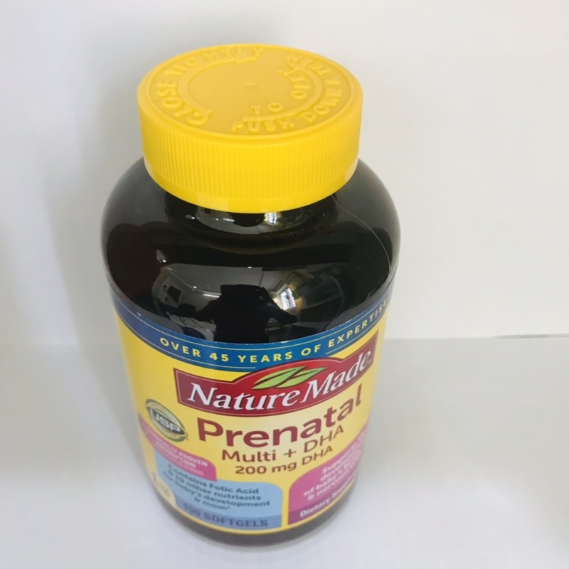 (Ship nhanh+Date xa) Bổ Bầu Prenatal Multi+DHA 150 viên của Mỹ