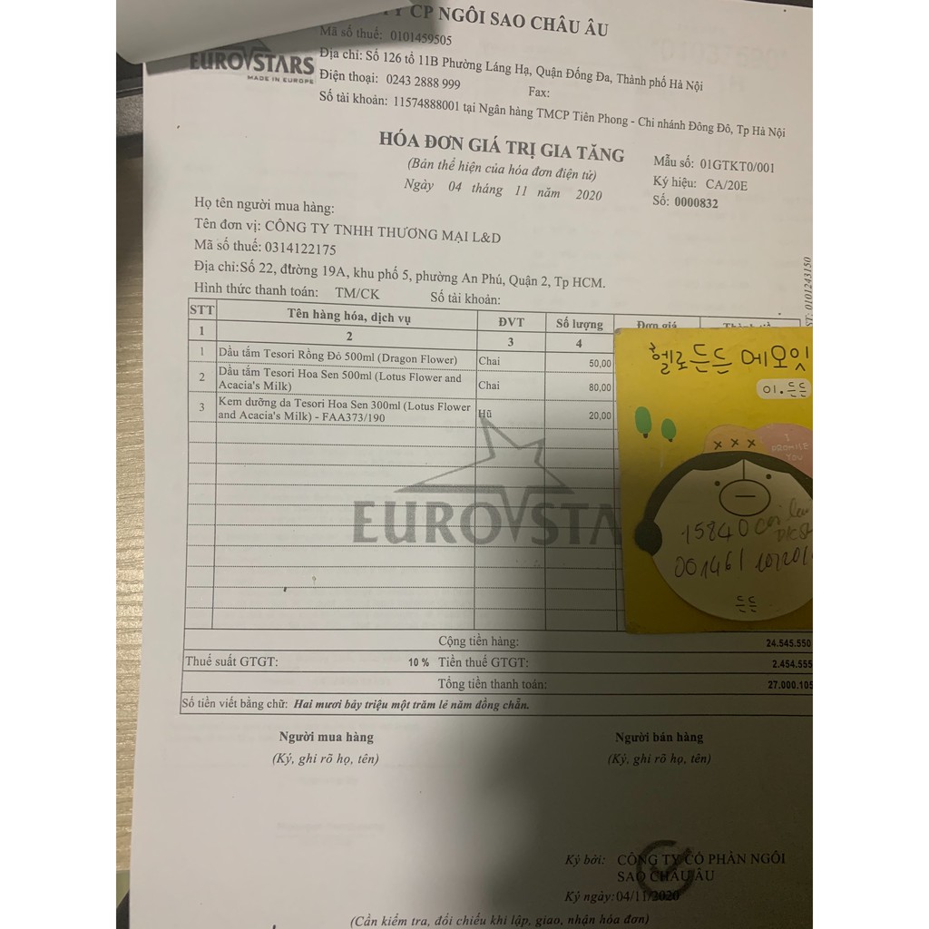 Kem Dưỡng Da Dưỡng Ẩm Nước Hoa Hương Hoa Sen Ý Tesori D'Oriente (300ML) | BigBuy360 - bigbuy360.vn