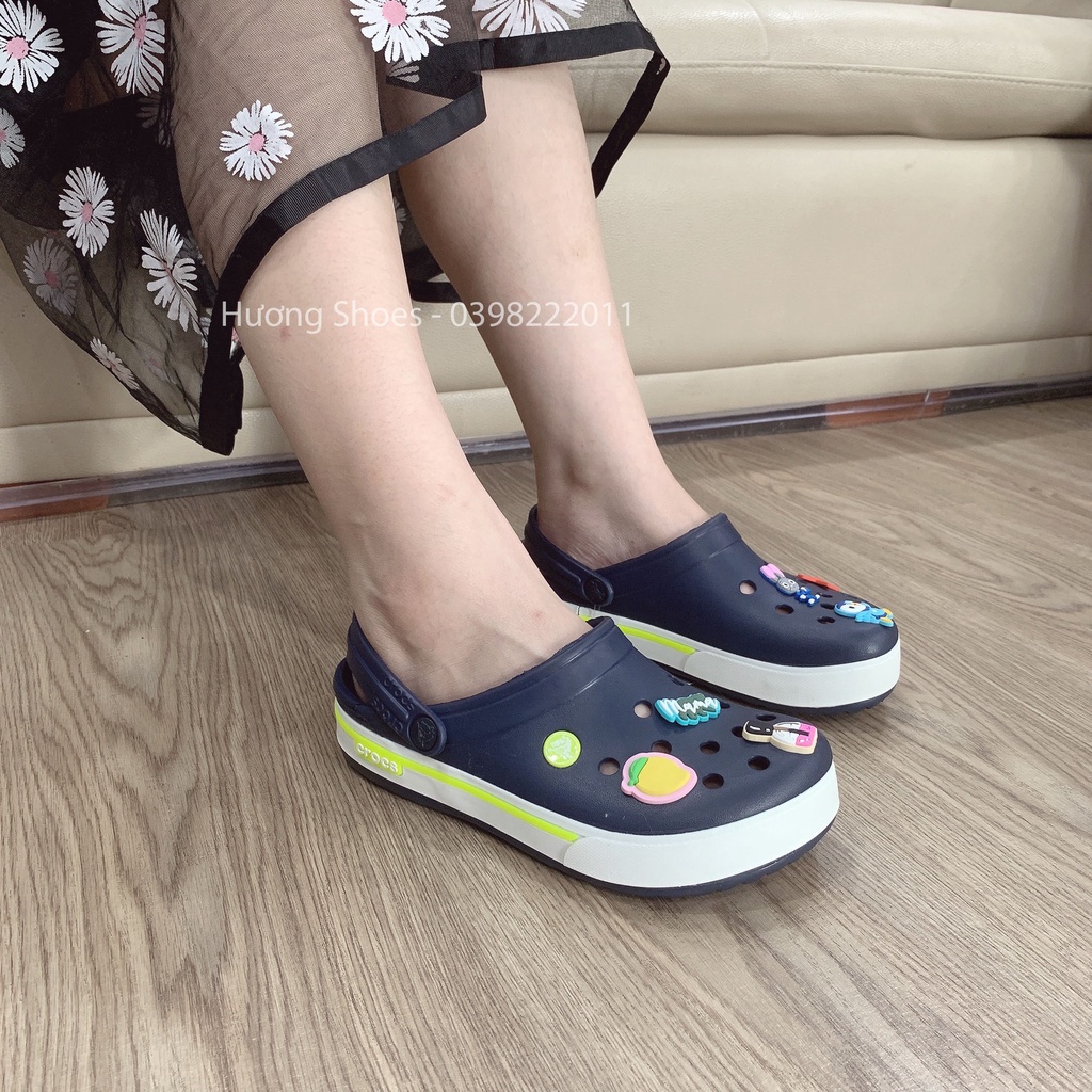 Dép sục Crocband II.5 êm nhẹ, bền đẹp, đế ma sát cho nam nữ