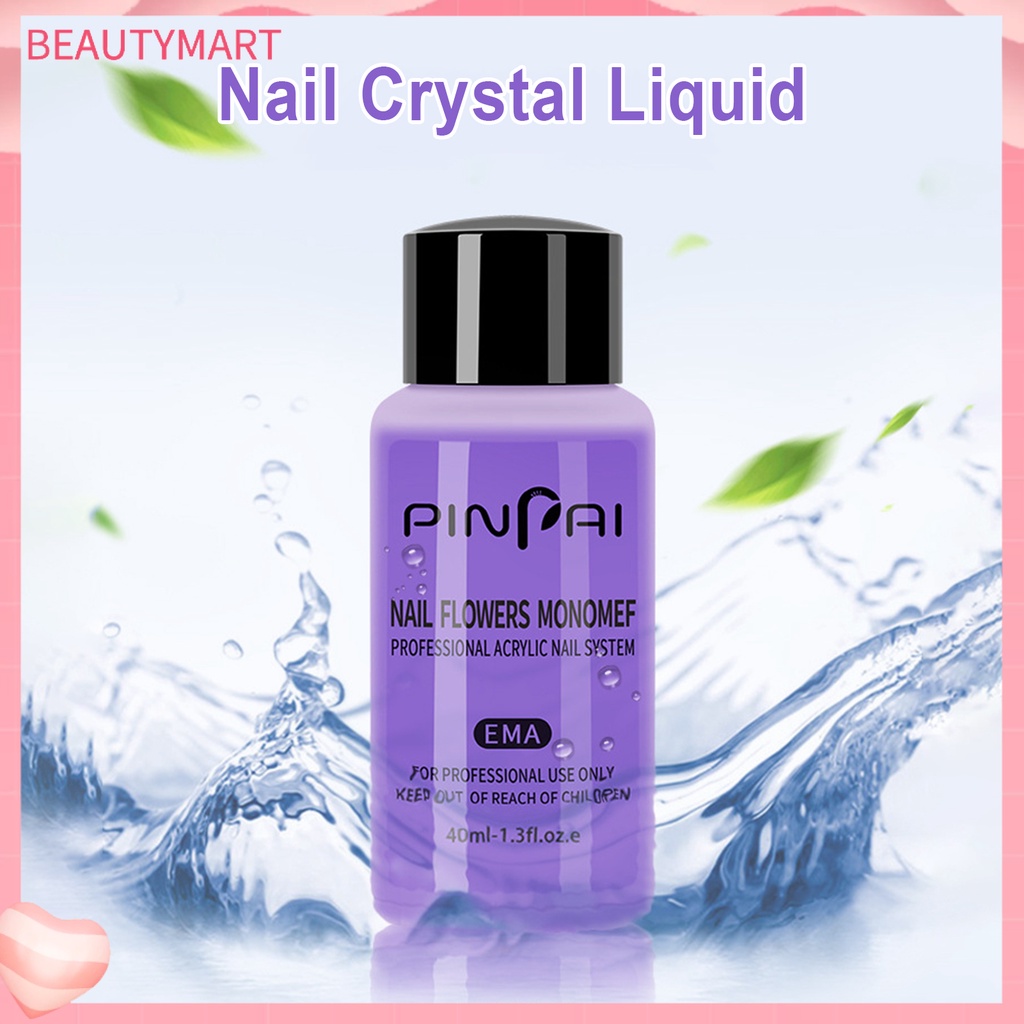 Lọ Bột Acrylic 40ML Chống Rò Rỉ Dùng Để Trang Trí Móng Nghệ Thuật