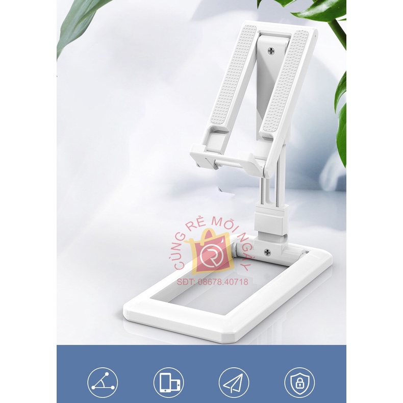 Giá đỡ điện thoại di động, máy tính bảng gấp gọn đa năng tiện lợi