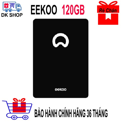 Ổ Cứng SSD EEKOO 120GB Black - Chính Hãng - Bảo Hành 36 Tháng - Giá Rẻ - Tốc Độ Khủng Long.