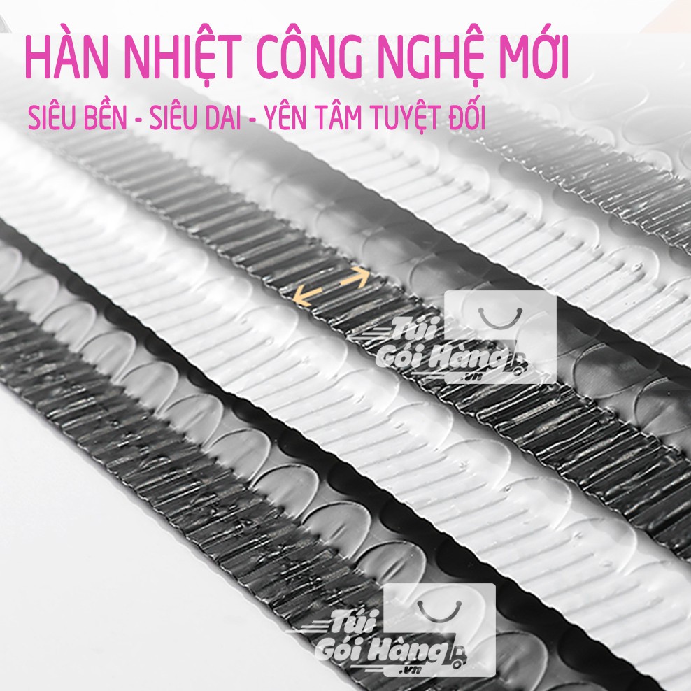 Túi Gói Hàng Chống Sốc TUIGOIHANG Kích Thước 15x20cm Có Màng Bóng Khí Và Sẵn Lớp Dán Niêm Phong