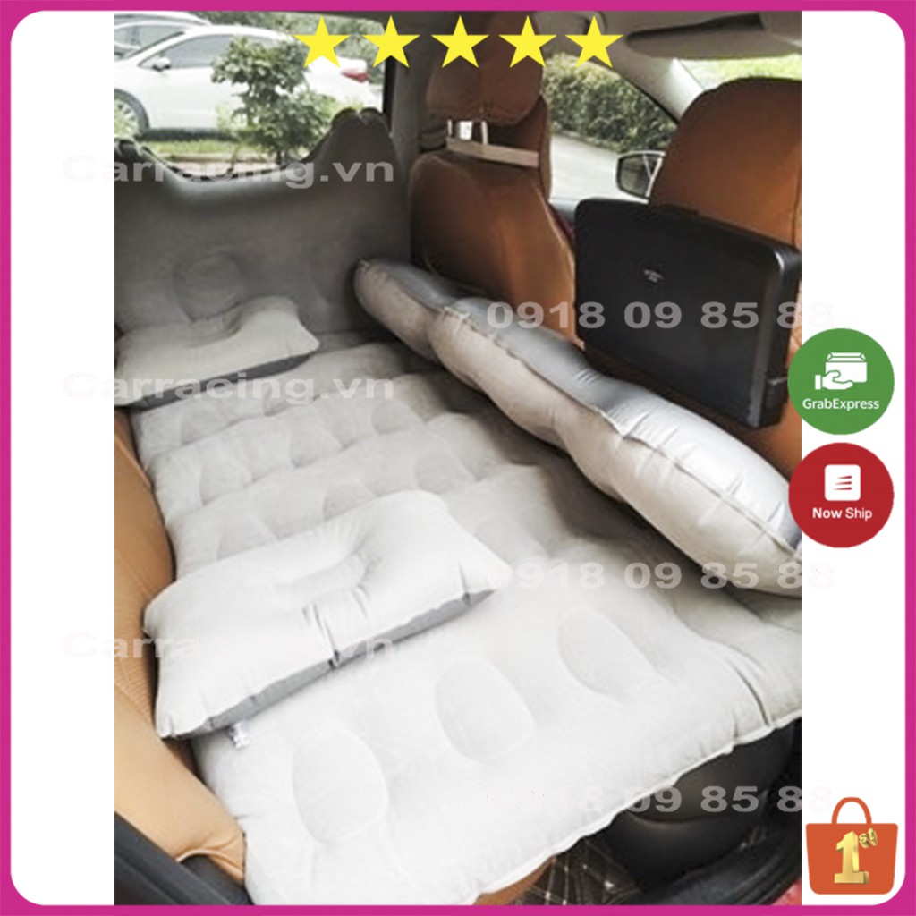 Đệm Hơi Ô Tô CARRACING Nệm Hơi Xe Ô tô Cao Cấp Chân Đế Rời - Loại Giường Nằm SIÊU DÀY Xe Hơi - Xe oto 4 , 5 , 7 chỗ | BigBuy360 - bigbuy360.vn