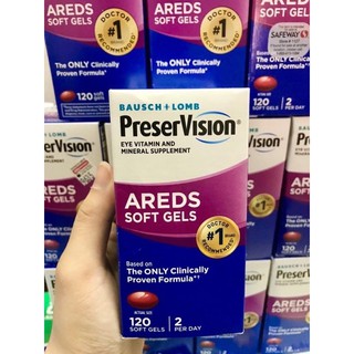 Viên uống sáng mắt Preservision AREDS 120