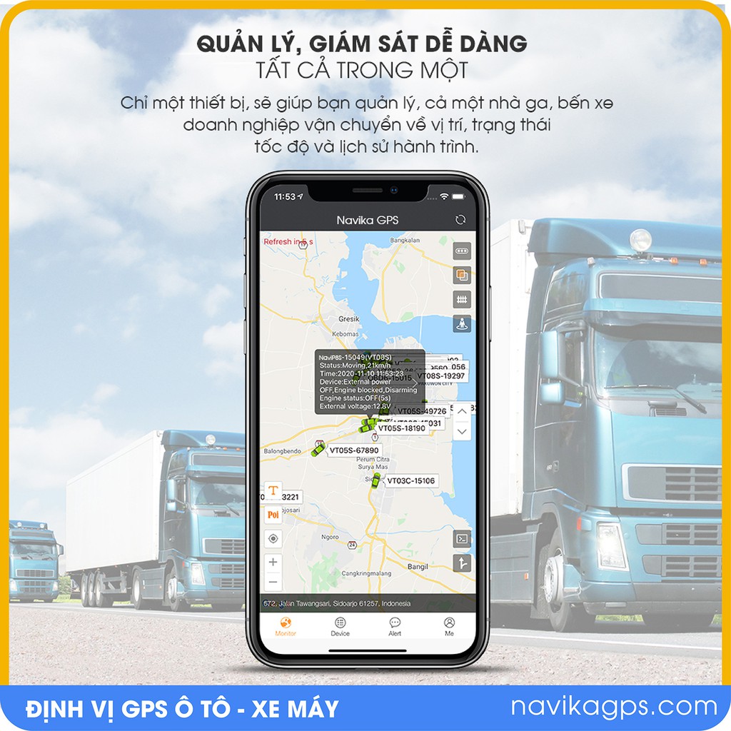 Gói Gia hạn server thiết bị định vị GPS - Navika