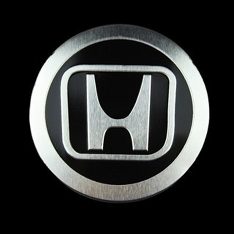 2 Miếng dán LOGO TRÒN HONDA CHỮ H kích thước 5.5cm