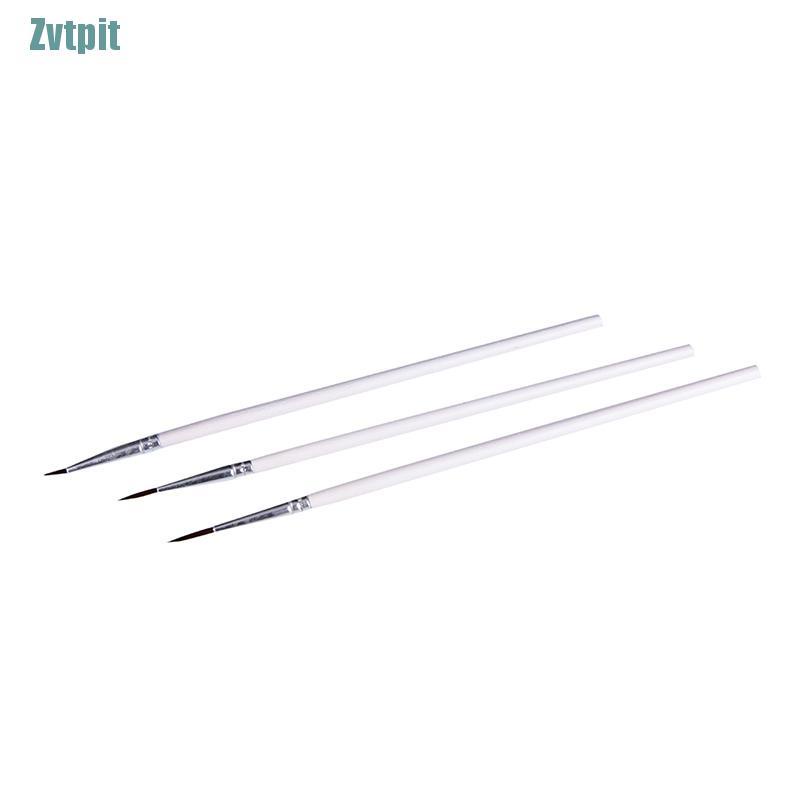 Set 10 cọ vẽ tranh màu trắng chuyên dụng chất lượng cao