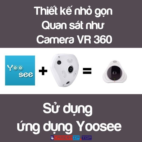 Camera wifi yoosee siêu nhỏ gọn xem 2.0 HD1080