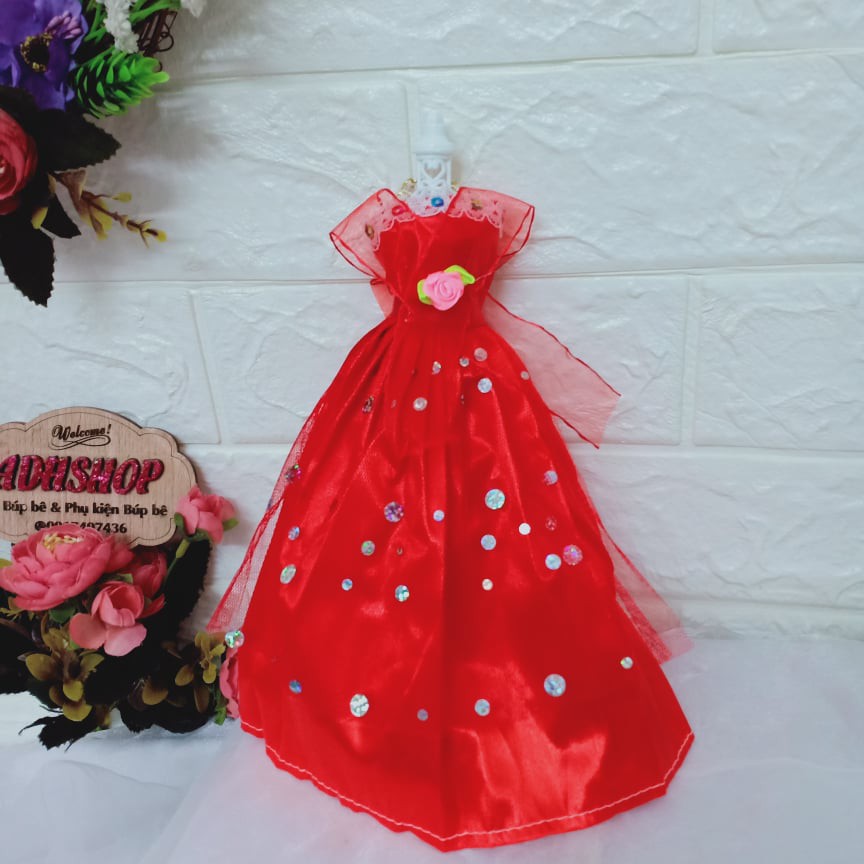 Váy đầm công chúa của búp bê 30cm