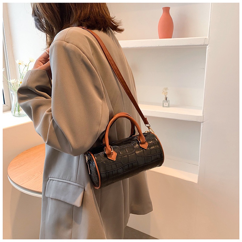 Túi Xách Đeo Vai / Xi Lanh Đơn Giản Mẫu Mới 2022 Hàn Quốc NB00426