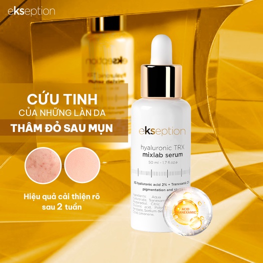 Serum làm sáng và đều màu da Ekseption Hyaluronic TRX 50ml