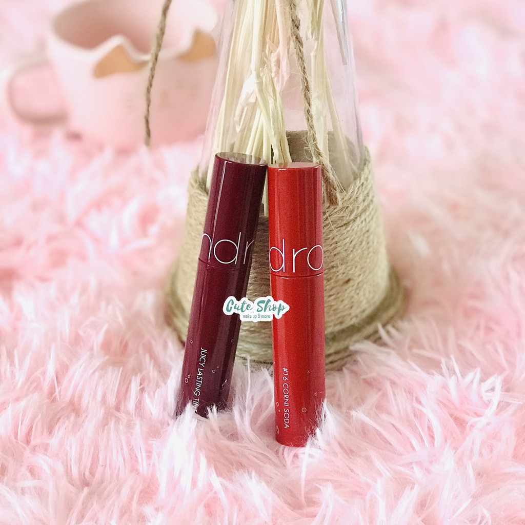 [#Plum Coke : Đỏ rượu] [VIDEO CHECK HIDEN TAG] Son Tint Bóng Romand Juicy Lasting Tint màu 17 | BigBuy360 - bigbuy360.vn