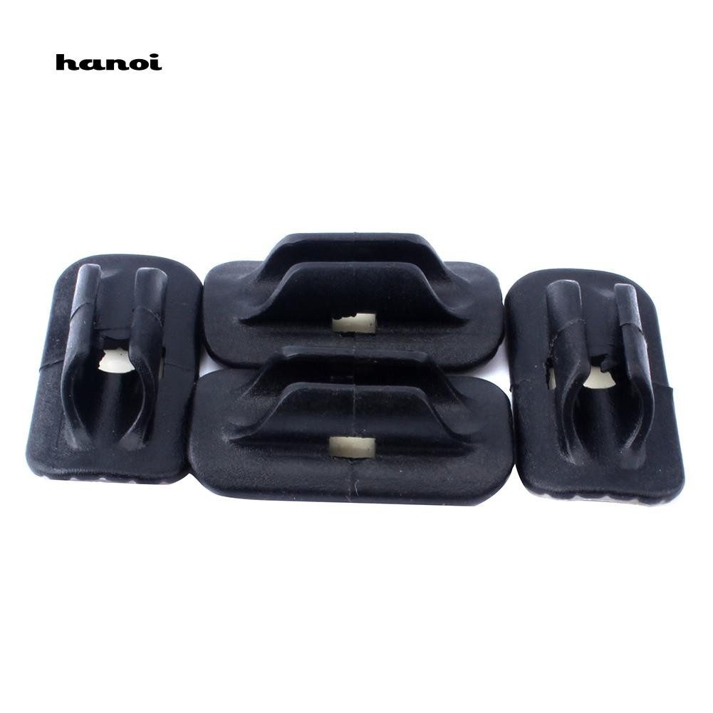 Bộ 4 đai giữ dây phanh xe đạp có ốc vít lắp đặt tiện lợi