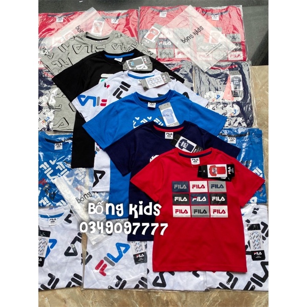 Áo Phông Bé Trai In Chữ FL