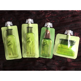 SET DƯỠNG DA TRÀ XANH MINI INNISFREE GREEN TEA
