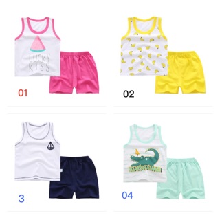 Bộ cotton cho bé trai