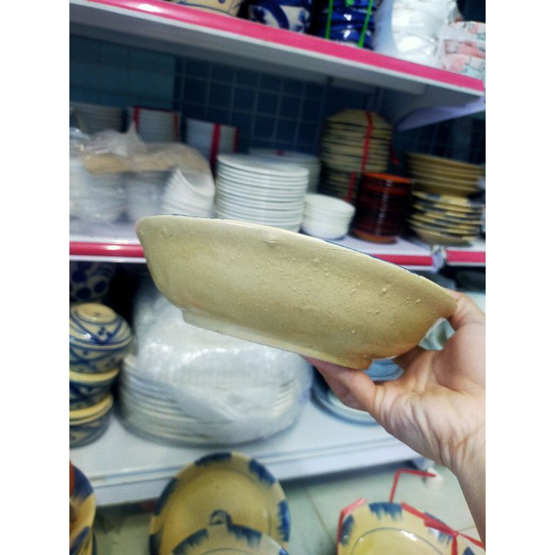 <Video SP> Đĩa Đá Hoa Văn Cổ Lòng Sâu 20*4,5cm