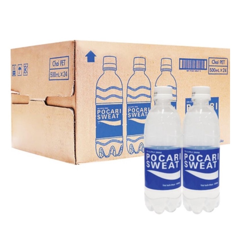 Pocari sweat 500ml thùng 24 chai.