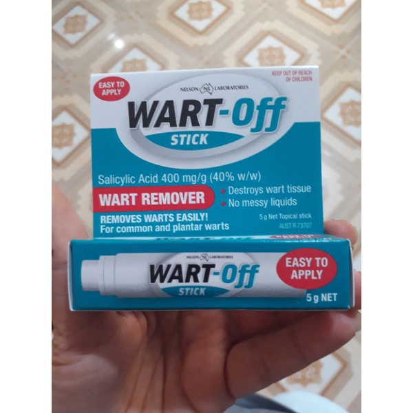 kem bôi Wart off loại bỏ mụn cóc mụn cơm mụn thịt