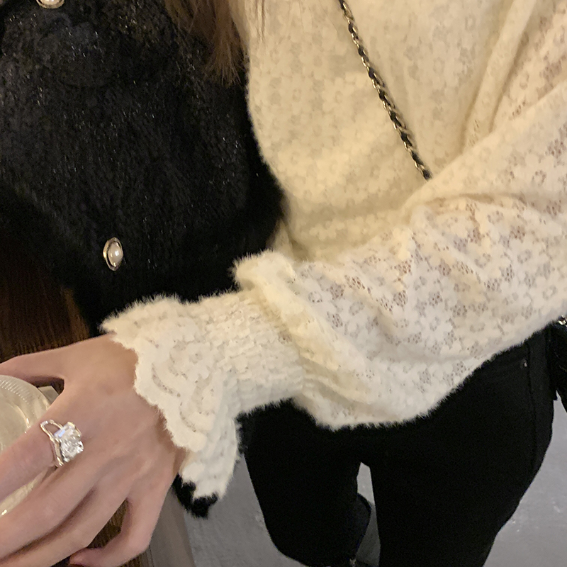 Áo Ren Tay Dài Thời Trang Dành Cho Nữ