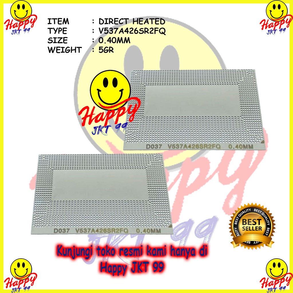 Đầu nối trực tiếp STENCIL SR34T i5-7440EQ 0.43MM V537A426SR2FQ | BigBuy360 - bigbuy360.vn