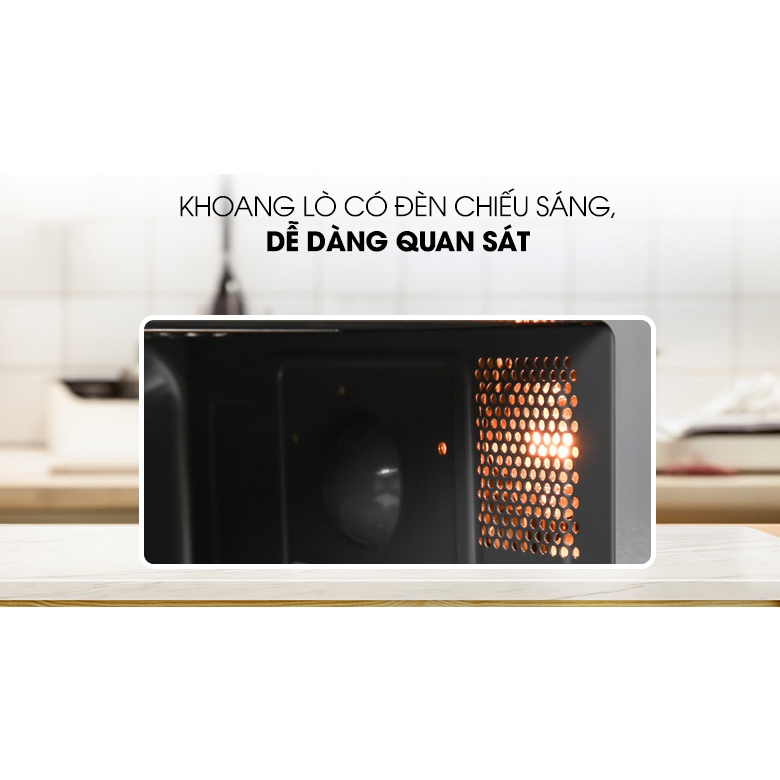 Lò vi sóng có nướng Toshiba ER-SGM20(S1)VN 20 lít