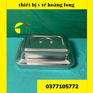 Hộp đựng dụng cụ inox 304-hộp tiểu phẫu không lỗ 10x20x5cm