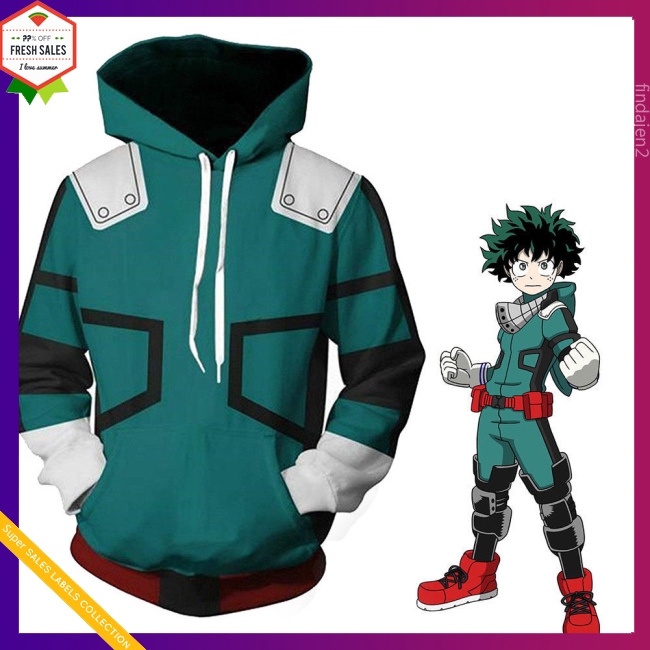Áo khoác hóa trang nhân vật Anime My Hero Academia