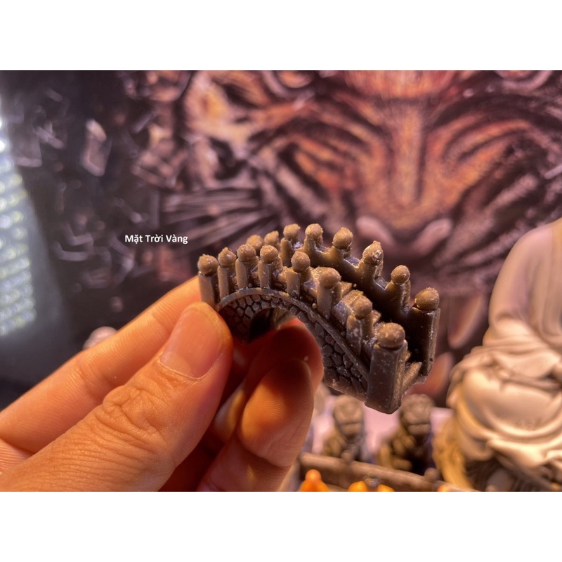 Cầu dáng vòng siêu mini - trang trí tiểu cảnh, bán cạn, hồ cá, non bộ