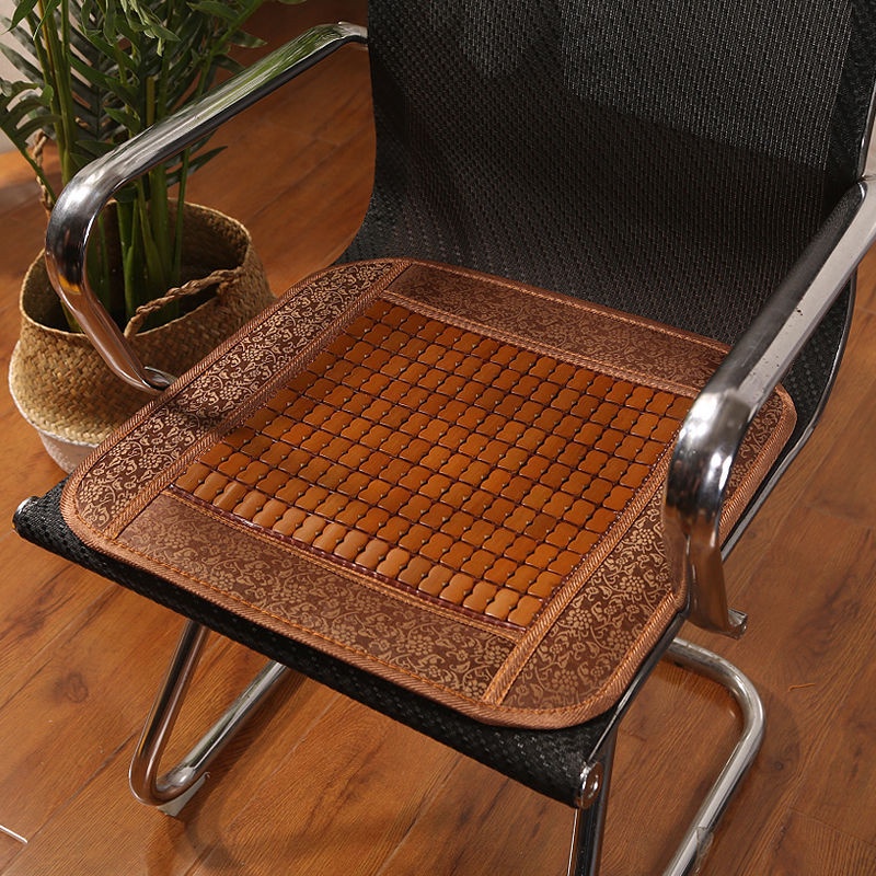 Đệm Lót Ghế Trúc Vuông Cho Ô Tô, Ghế Văn Phòng Cao Cấp 45x45cm