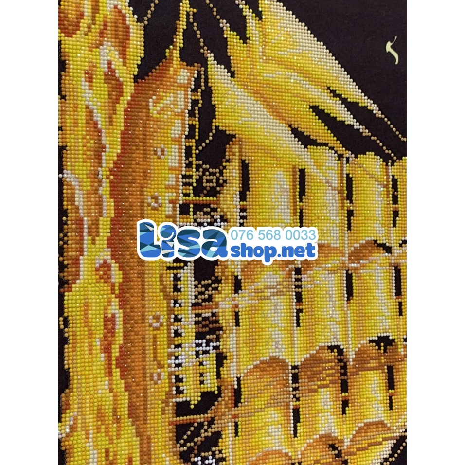 Tranh đính đá THUẬN BUỒM XUÔI GIÓ đã đính 75x50cm thành phẩm 77238