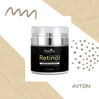 [Hàng mới về] Kem dưỡng da ban đêm MABOX chứa  Retinol Hyaluronic Acid làm trắng da 50ml