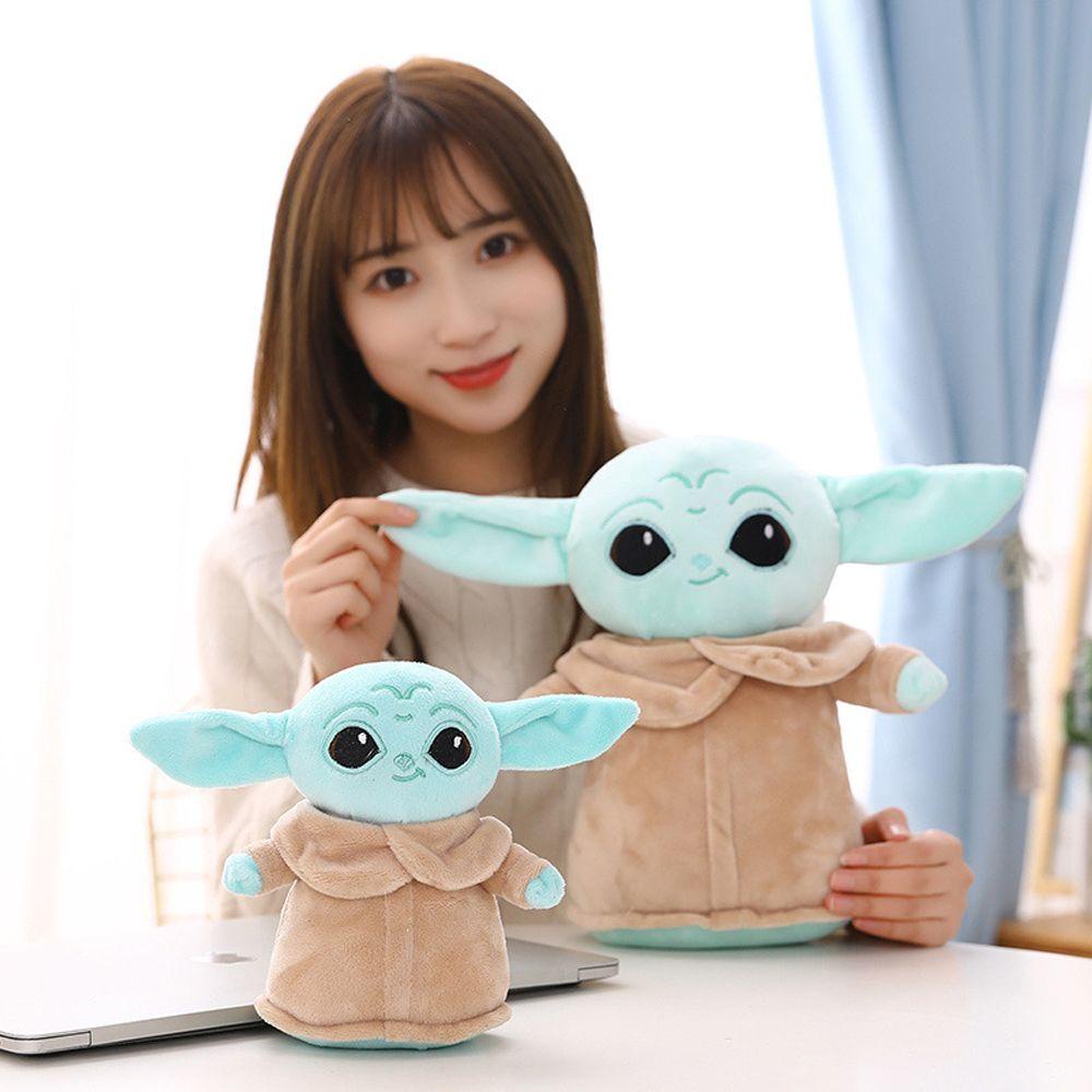 Đồ Chơi Búp Bê Nhồi Bông Yoda Mềm Mại Kích Thước 18-48cm