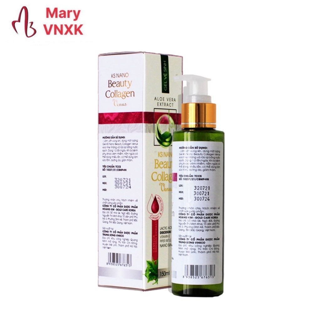 DUNG DỊCH VỆ SINH KS NANO BEAUTY COLAGEN VENUS