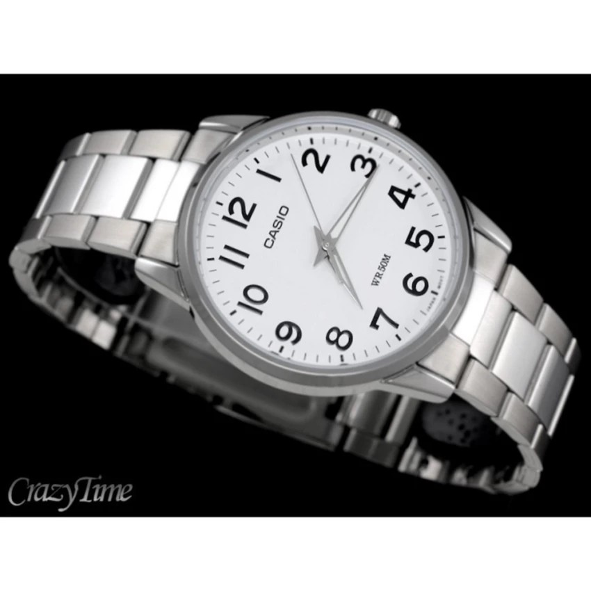 Đồng hồ nam dây kim loại Casio chính hãng Anh Khuê MTP-1303D-7BVDF