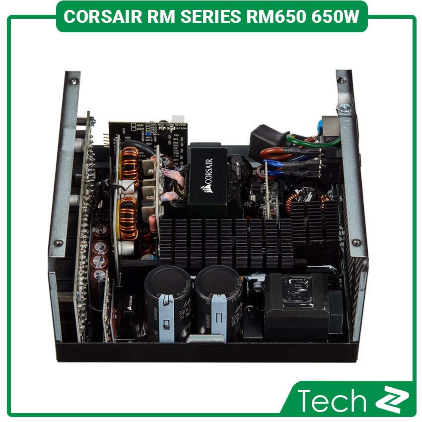 Nguồn Corsair RM Series RM650 650W (80 Plus Gold Certified Full Modular/Màu Đen)