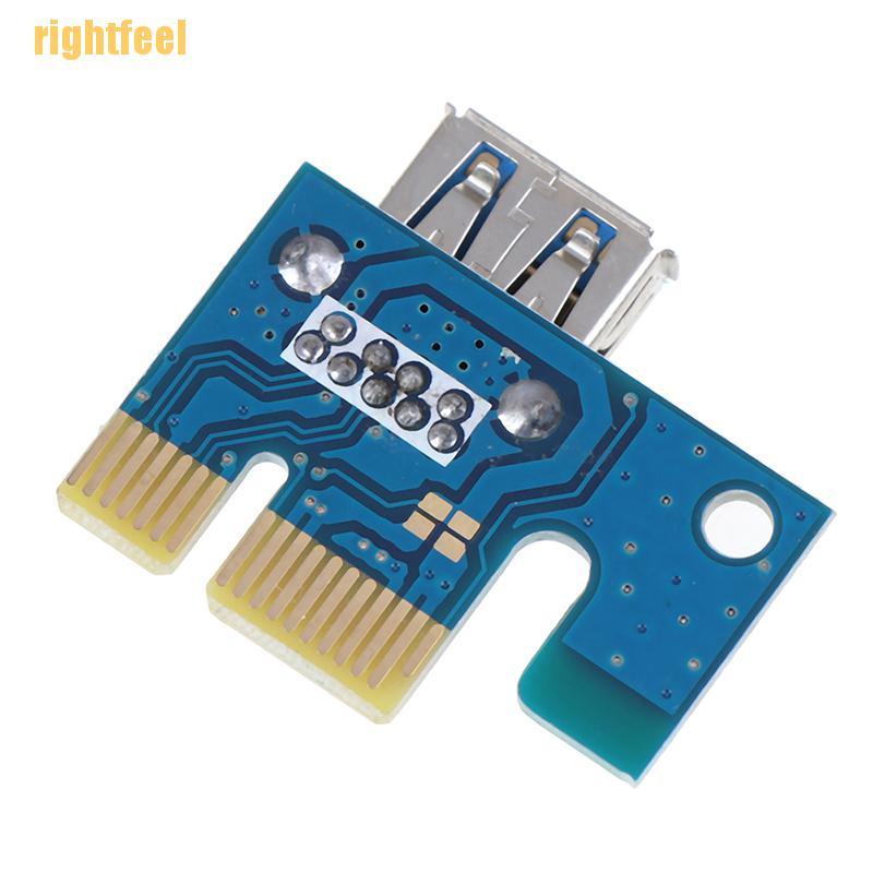 rightfeel USB 3.0 PCI-E 1X to 16X Extension Cable Mining PCI-E Extended Line Card Adapter | BigBuy360 - bigbuy360.vn
