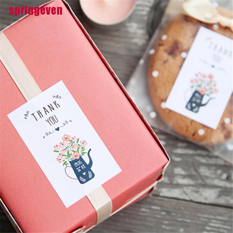 Bộ 60 Miếng Dán Chữ Thank You Trang Trí Đẹp Mắt
