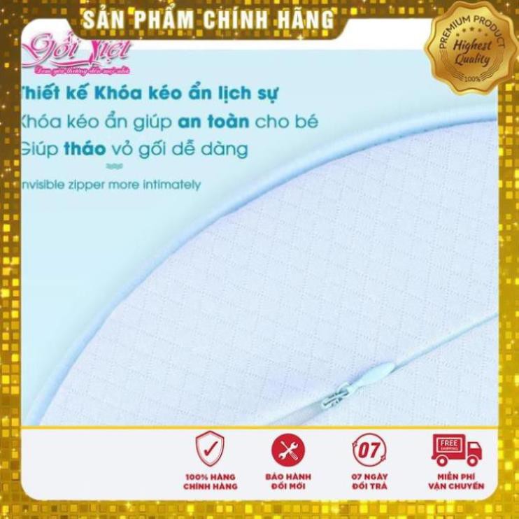 Combo 2 Gối cao su Babymoov Chính hãng chống bẹp đầu cho bé【SIÊU TRỢ GIÁ】BH 12 tháng 1 đổi 1. Gối cao cấp