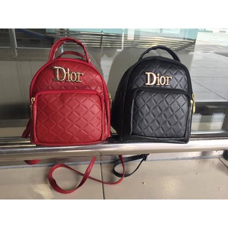 BA LÔ DIOR CAO CẤP ĐEO 2 KIỂU (ĐỎ) - ẢNH THẬT 100%