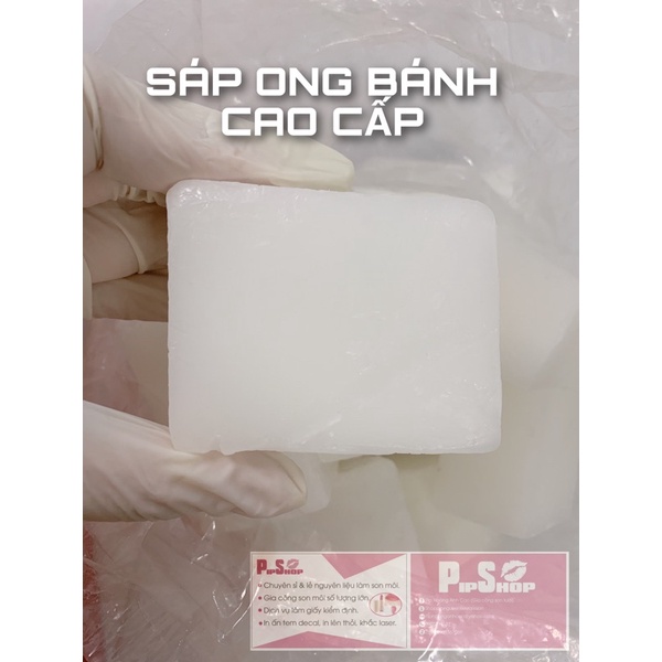 Sáp Ong Bánh / Trắng  10g/50g/100g