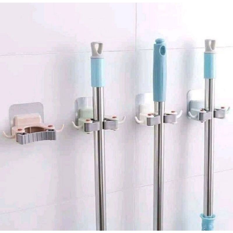 MÓC KẸP CHỔi DÁN TƯỜNG SIÊU CHẮC SIÊU TIỆN DỤNG