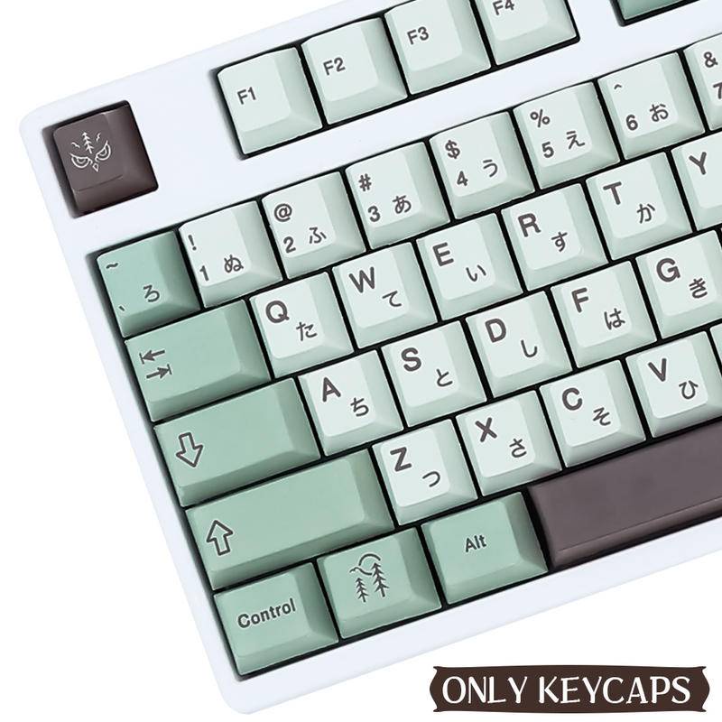 GMK Fog Keycaps Cherry Profile PBT Dye Sublimation Mechanical Keyboard Keycap For GMK MX Switch 61/64/68/84/87/96/980/104