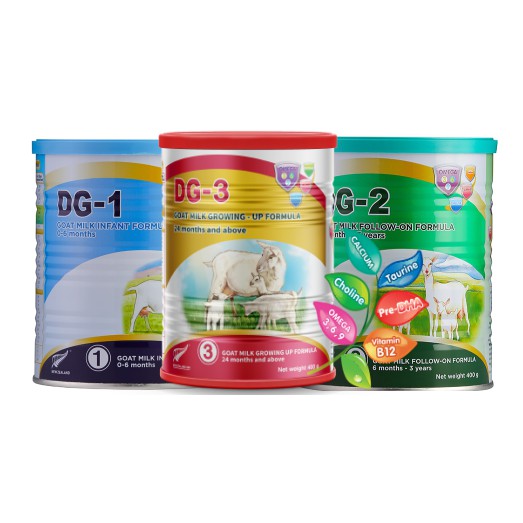 [CHÍNH HÃNG] Sữa Dê Công Thức DG2  400g   cho trẻ từ 6 đến 36 tháng tuổi nhập khẩu nguyên lon từ New Zealand