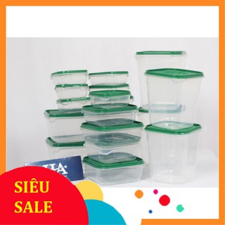 Combo 17 hộp đựng thức ăn, bảo quản thực phẩm cho gia đình